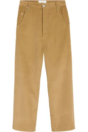 Ami Pantalon en velours côtelé à coupe ample