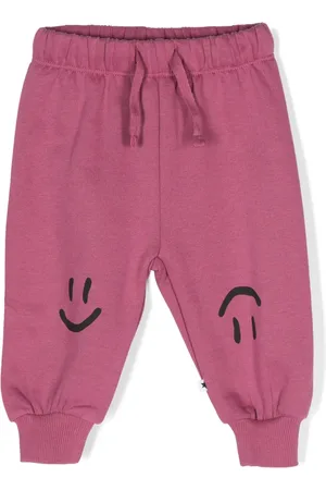 Molo Pantalon fuselé à imprimé graphique