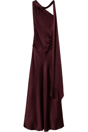 Twin-Set Robe satinée à design à une épaule