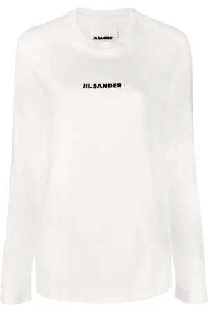 Jil Sander Sweat en coton à logo imprimé