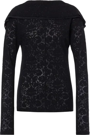 Serafini Blouse à détails en dentelle