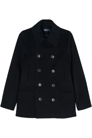 Ralph Lauren Manteau feutré à boutonnière croisée