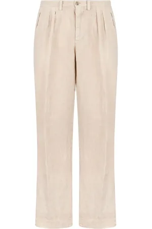 Boglioli Pantalon à détail plissé