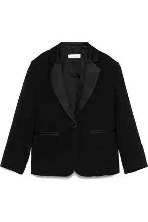 MONNALISA Blazer à revers en satin