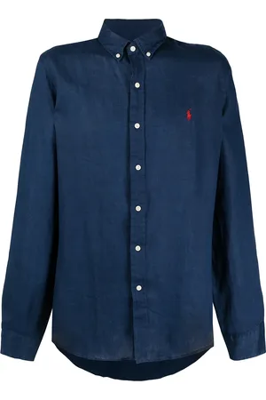 Ralph Lauren Chemise en lin à motif ourson