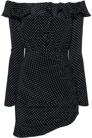Alessandra Rich Robe courte à pois