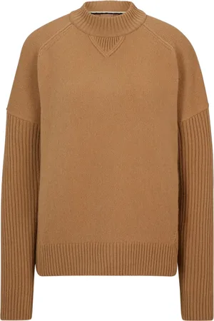HUGO BOSS Pull en laine vierge à col rond
