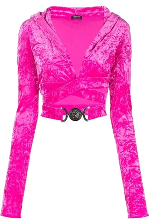 VERSACE Haut à effet velours