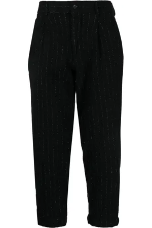 Comme des Garçons Pantalon court à fines rayures
