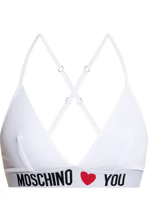 Moschino Soutien-gorge à logo imprimé