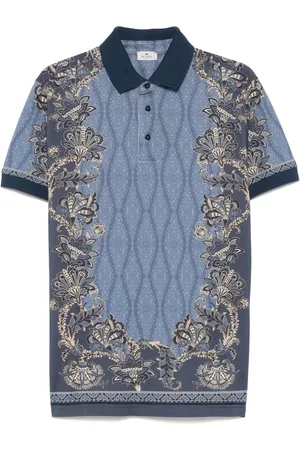 Etro Polo à imprimé cachemire