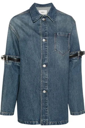 COPERNI Chemise en jean à manches ceinturées