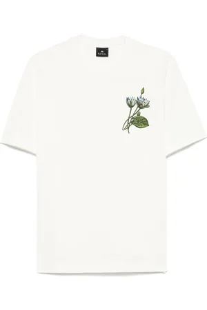 Paul Smith T-shirt à fleurs imprimées