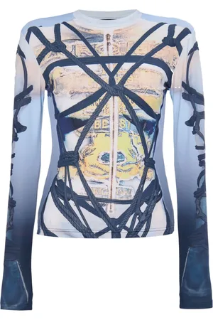 Y / PROJECT T-shirt à imprimé géométrique