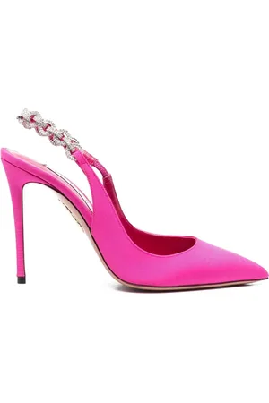 Aquazzura Escarpins à ornements en cristal 110 mm
