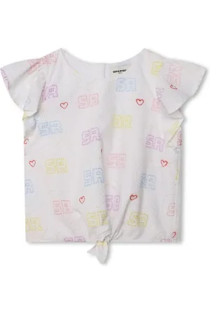 Sonia Rykiel Enfant Blouse à ornements en cristal