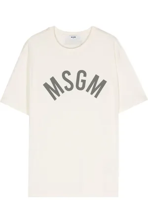 Msgm T-shirt à logo imprimé