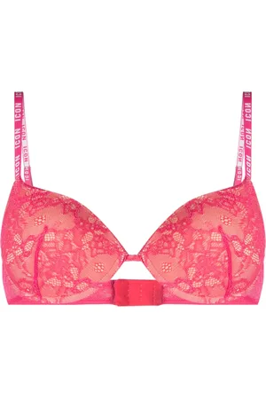 Dsquared2 Soutien-gorge à fleurs en dentelle
