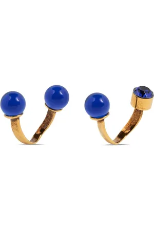 DRIES VAN NOTEN Lot de deux bagues à bijoux
