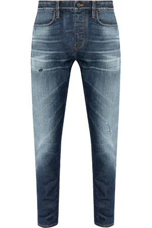 Emporio Armani Jean à effet délavé