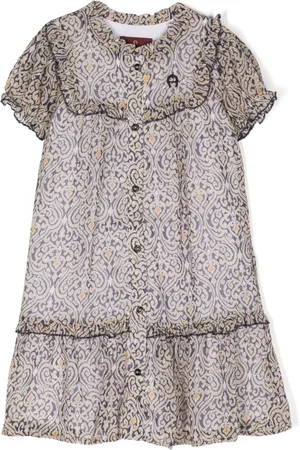 Aigner Robe volantée à pois
