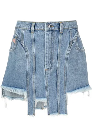 Natasha Zinko Minijupe asymétrique en jean