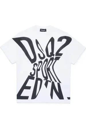 Dsquared2 T-shirt en coton à logo imprimé