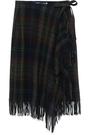 Ralph Lauren Jupe portefeuille à franges
