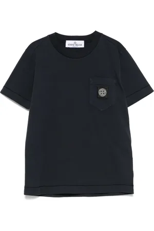 Stone Island T-shirt à patch Compass