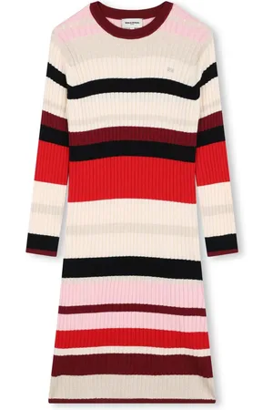 Sonia Rykiel Enfant Robe en maille à rayures