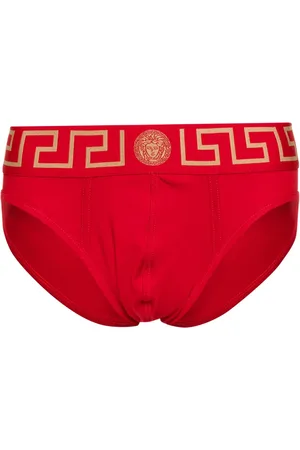 VERSACE Slip à bande Greca
