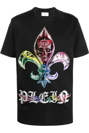 Philipp Plein T-shirt SS Chrome à col rond