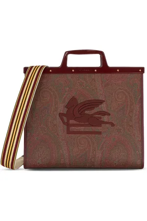 Etro Sac porté épaule à motif Pegaso