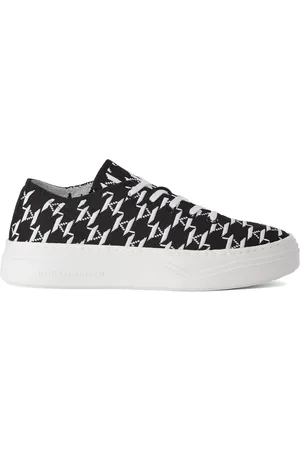 Karl Lagerfeld Baskets Konvert à motif monogrammé