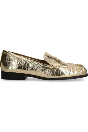 Michael Kors Mocassins en cuir métallisé
