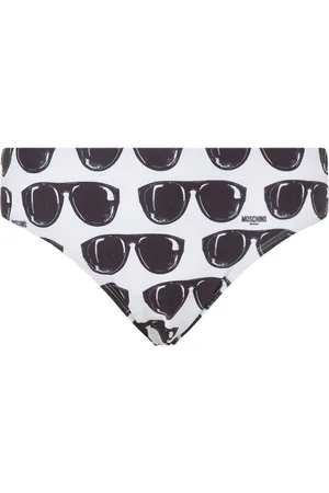 Moschino Slip de bain à imprimé graphique