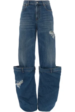 J.W.Anderson Jean Bucket à coupe droite