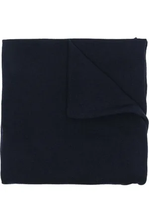 Jil Sander écharpe en cachemire à patch logo
