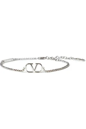 VALENTINO GARAVANI Bracelet en chaîne à détail VLOGO