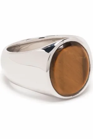 TOM WOOD Bague à design ovale