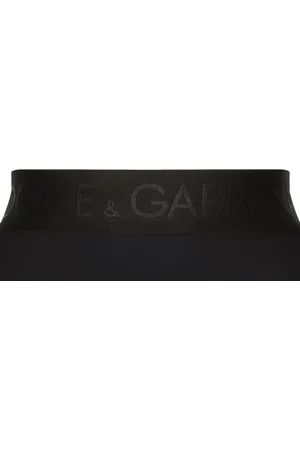 Dolce & Gabbana Culotte à taille haute à logo