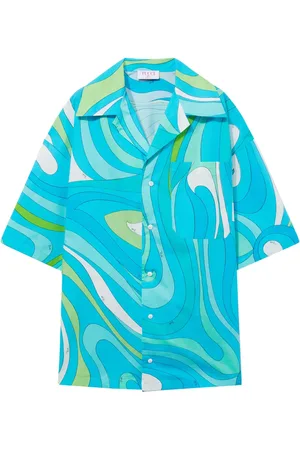 Puccini T-shirt à imprimé Marmo