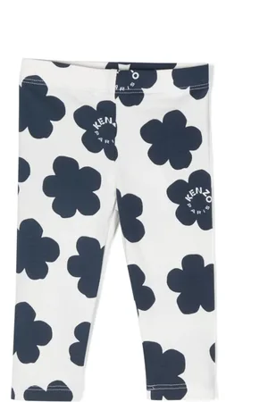Kenzo Legging en coton à fleurs