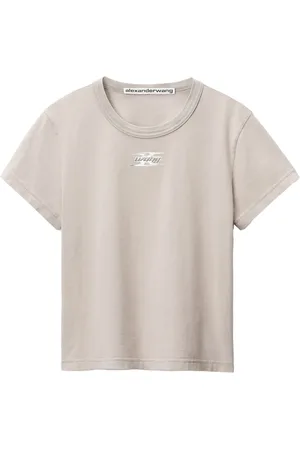 Alexander Wang T-shirt à logo lame