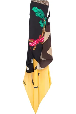 Moschino Jupe asymétrique à mélange d