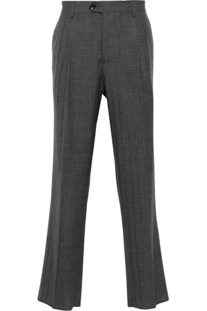 Etro Pantalon plissé à rayures