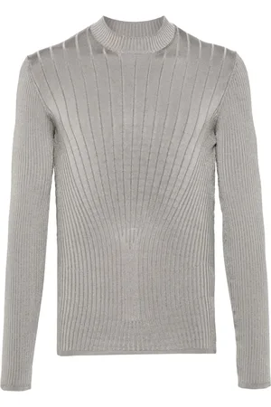 MUGLER Haut en maille structurée