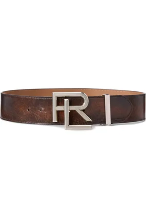 Ralph Lauren Ceinture en cuir à boucle logo