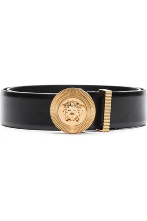 VERSACE Ceinture Medusa Biggie en cuir