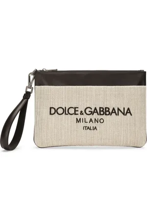 Dolce & Gabbana Pochette à logo brodé